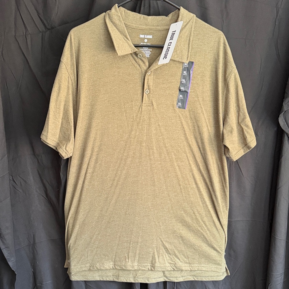 The Classic Men's Beige Polo Shirt